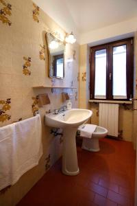 Koupelna v ubytování Il Giardino Segreto