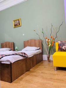 Ένα ή περισσότερα κρεβάτια σε δωμάτιο στο City Guli Hostel