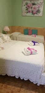 Кровать или кровати в номере Bargoncello