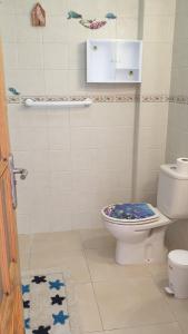 A bathroom at Primera linea del mar