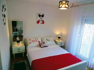 Posteľ alebo postele v izbe v ubytovaní Vacation house Maslina