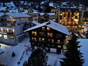 Hotel Tschuggen trong mùa đông