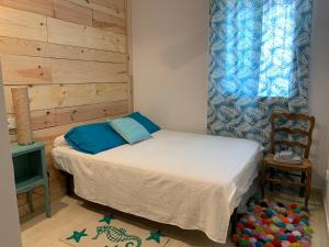 Cama ou camas em um quarto em La azotea