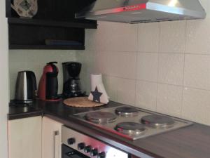 Kuchyňa alebo kuchynka v ubytovaní Quiet luxury apartment near city center and port