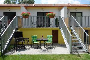 Balkón nebo terasa v ubytování Lednicko-valtický apartmán
