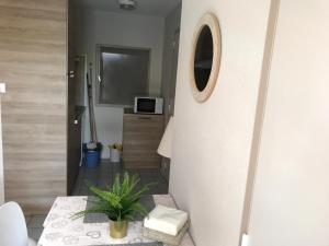 TV a/nebo společenská místnost v ubytování Villa 940 sur l'ile des pecheurs