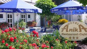 Zahrada ubytování Hotel Anika