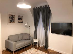 TV a/nebo společenská místnost v ubytování Apartmani SB 42