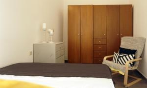 A bed or beds in a room at Studio Panagiota - Oasis holiday houses