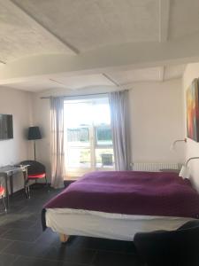 Voodi või voodid majutusasutuse Bjerrumgaard bed and breakfast toas