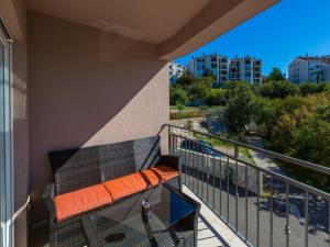 Balkón nebo terasa v ubytování Apartment Cherry