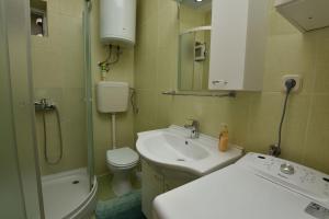 Koupelna v ubytování Apartment Skoric