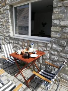 Možnosti snídaně pro hosty v ubytování Apartma Natura Kope