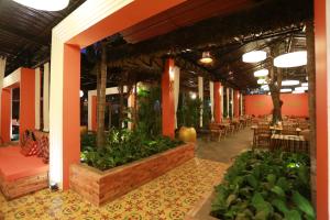Restaurace v ubytování Central Indochine D'angkor Hotel