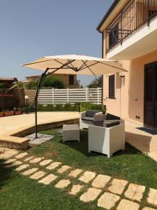 A garden outside Ester