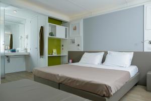 hu Firenze Camping in Town客房内的一张或多张床位