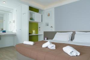 hu Firenze Camping in Town客房内的一张或多张床位