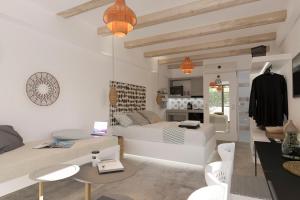 Posezení v ubytování Aelia Suites