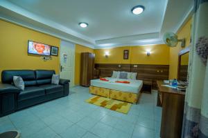 Posezení v ubytování Eureka Place Hotel Kampala