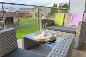 Posedenie v ubytovaní Perfekt Apartments 5 Mórz Sianożęty