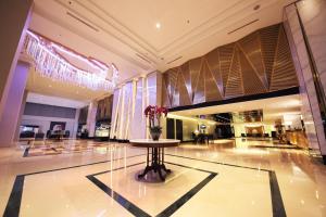 De lobby of receptie bij AnCasa Hotel Kuala Lumpur by Ancasa Hotels & Resorts