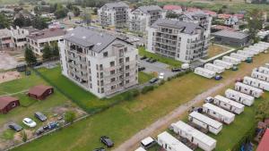 Budynek, w którym mieści się apartament