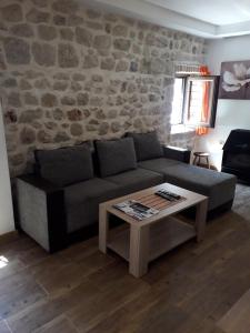 Χώρος καθιστικού στο Apartments Ana
