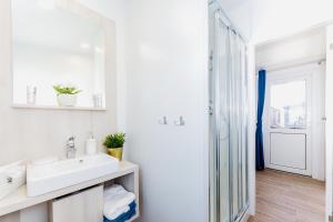 Koupelna v ubytování Hotel Niedźwiadek