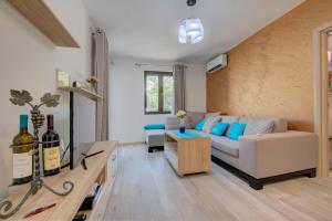 TV a/nebo společenská místnost v ubytování Apartment Medusa