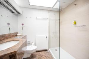 Koupelna v ubytování Stadthotel Eckernförde