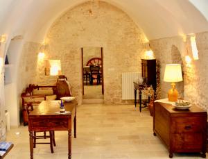 Posezení v ubytování Masseria Peppeturro