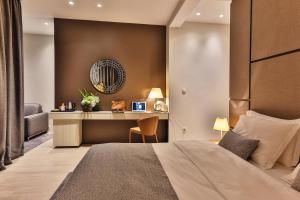 Postel nebo postele na pokoji v ubytování Avanti Hotel & Spa