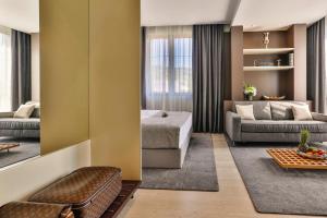 Postel nebo postele na pokoji v ubytování Avanti Hotel & Spa