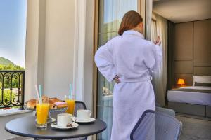 Balkón nebo terasa v ubytování Avanti Hotel & Spa