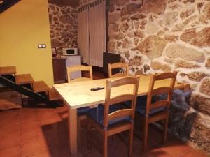 Zona de estar de Apartamentos Rurales A Torre