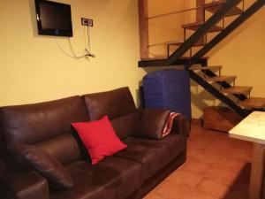 Zona de estar de Apartamentos Rurales A Torre