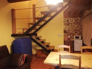 Zona de estar de Apartamentos Rurales A Torre