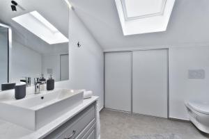 Koupelna v ubytování Apartments Vera