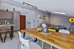 Kuchyň nebo kuchyňský kout v ubytování Apartments Vera