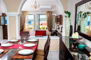 Posezení v ubytování Villa Irene Syros