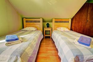 Postel nebo postele na pokoji v ubytování Hotel Luiize