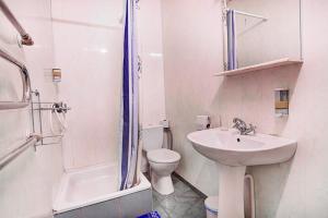 Koupelna v ubytování Hotel Luiize