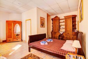 Postel nebo postele na pokoji v ubytování Hotel Luiize