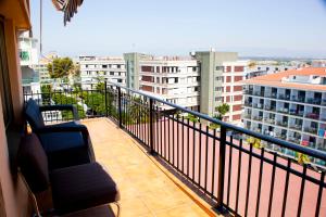 Balkón nebo terasa v ubytování Apartamento en Salou con las vistas al Port Aventura