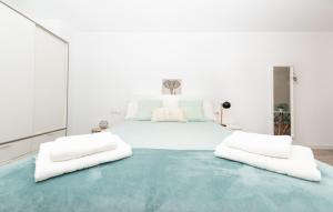 Posteľ alebo postele v izbe v ubytovaní Fantásticos Lofts Malagueta
