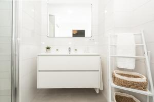 Kúpeľňa v ubytovaní Fantásticos Lofts Malagueta