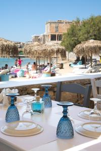 Reštaurácia alebo iné gastronomické zariadenie v ubytovaní ''Di Mare'' Hotel & Suites
