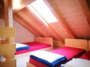 Postel nebo postele na pokoji v ubytování Rifugio Stella Alpina Spiz Piaz per escursionisti