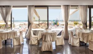 Un restaurant sau alt loc unde se poate mânca la Hotel Strand