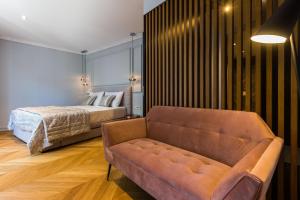 Posteľ alebo postele v izbe v ubytovaní Muse luxury rooms